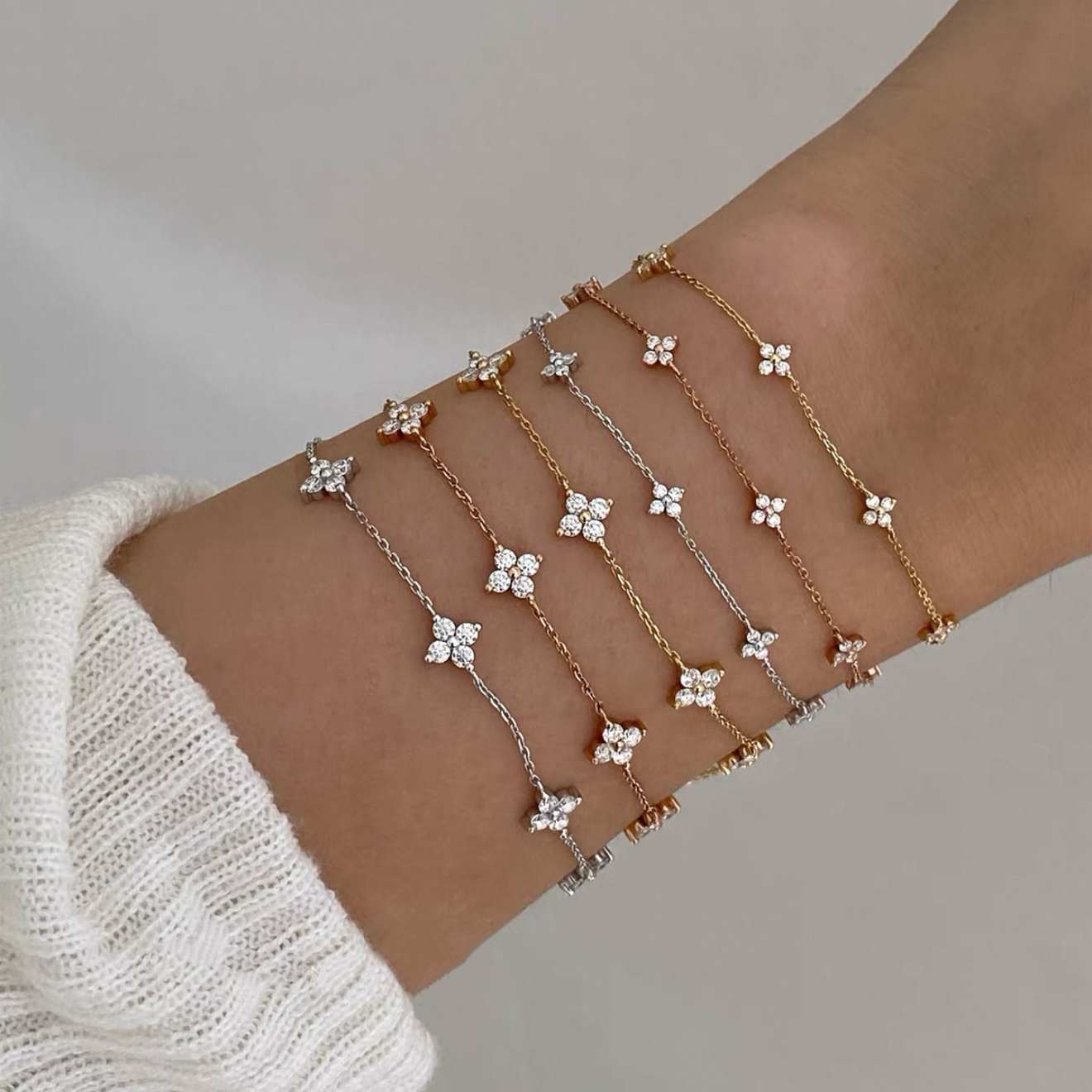 Multi Clover Bracelet