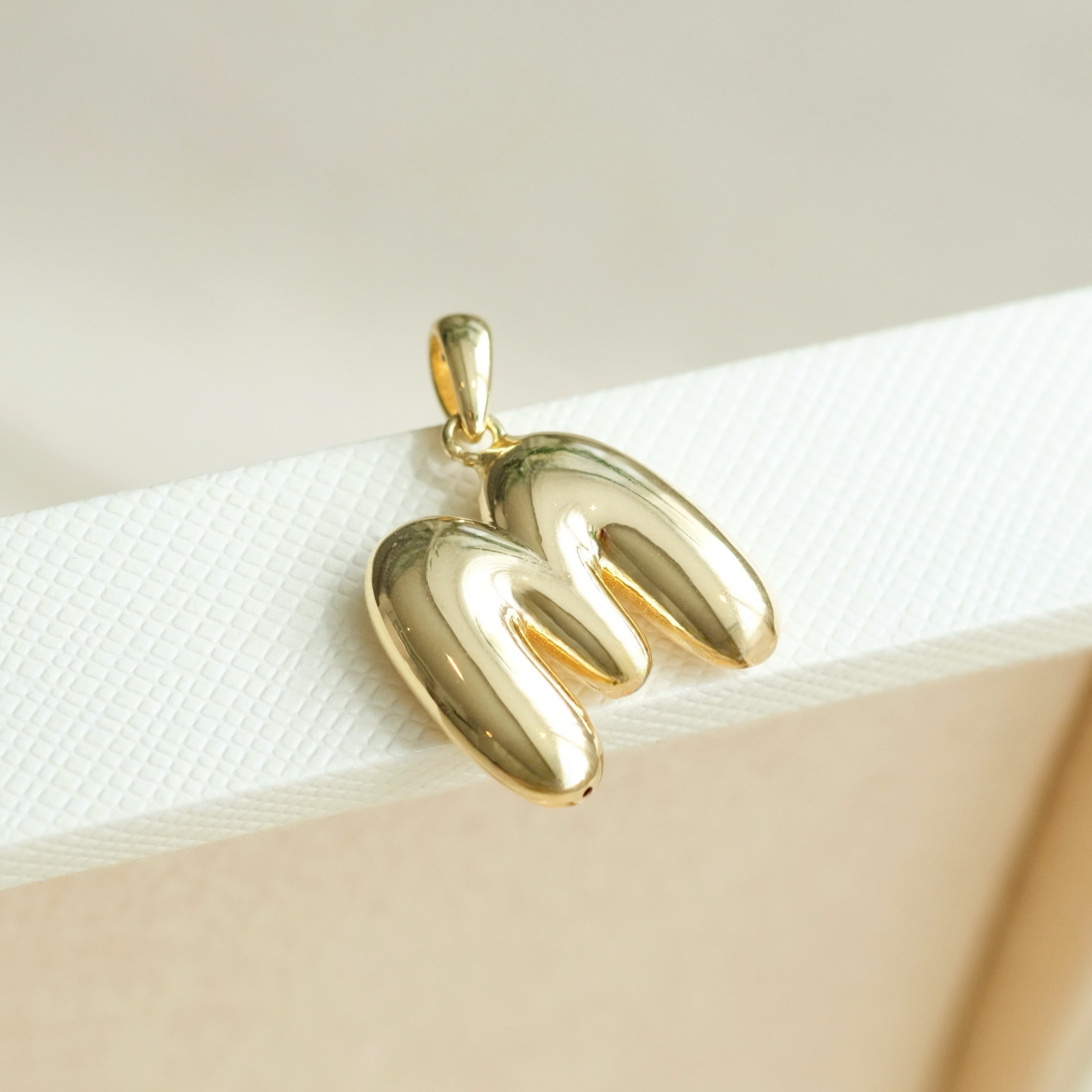 Balloon Initial Letter Pendant