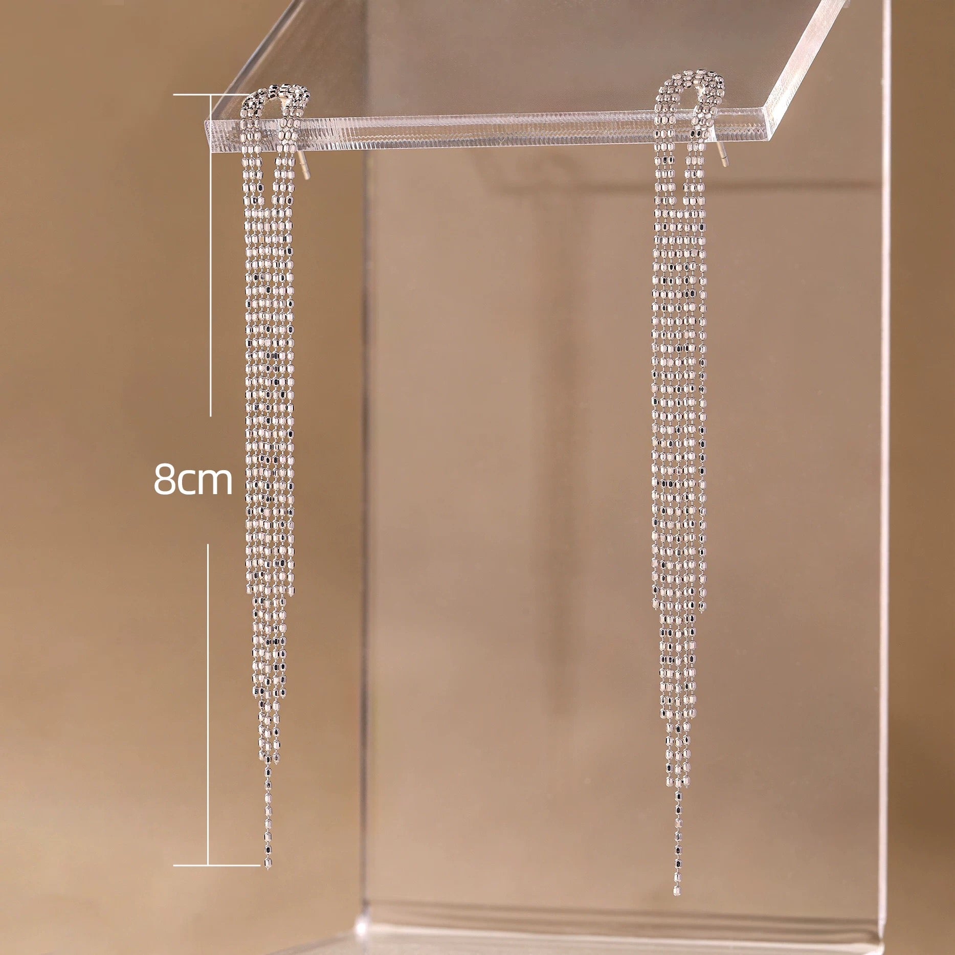 Golden Tassel Earrings