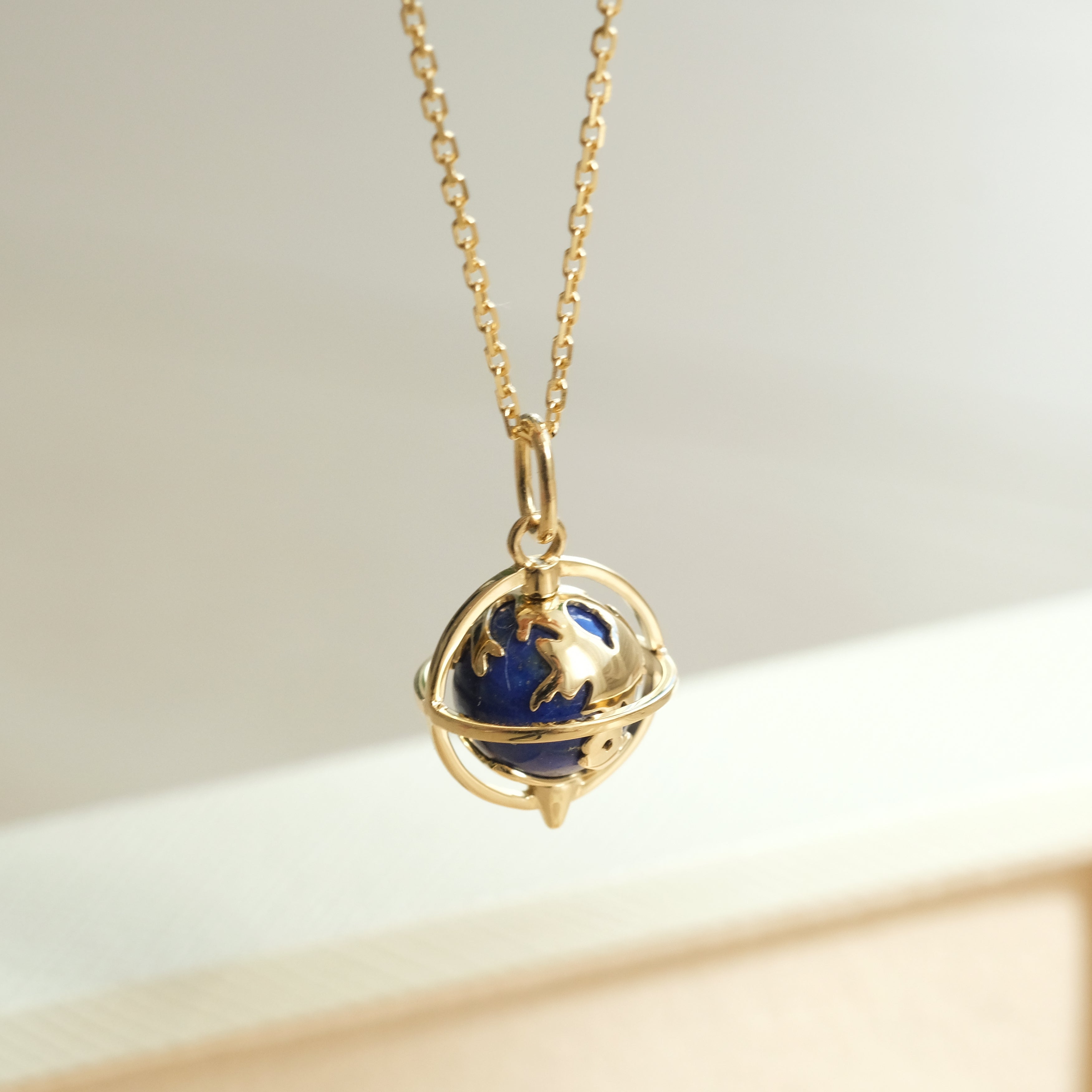 World Map Charm