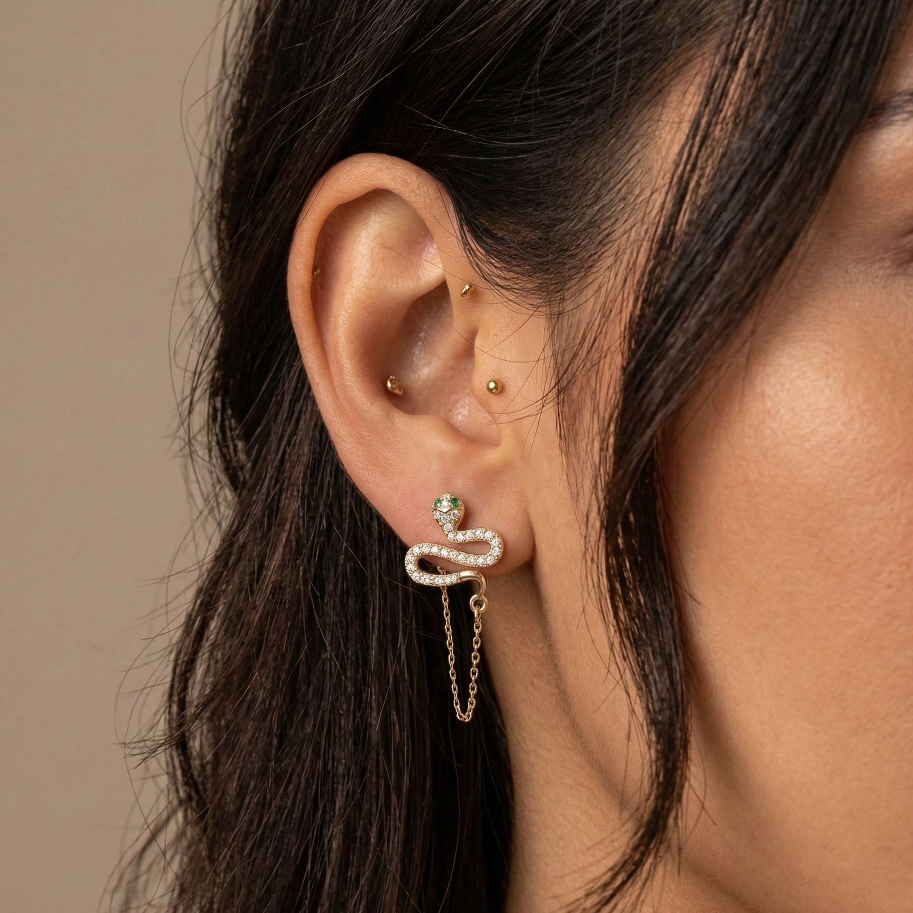 Snake Chain Earrings