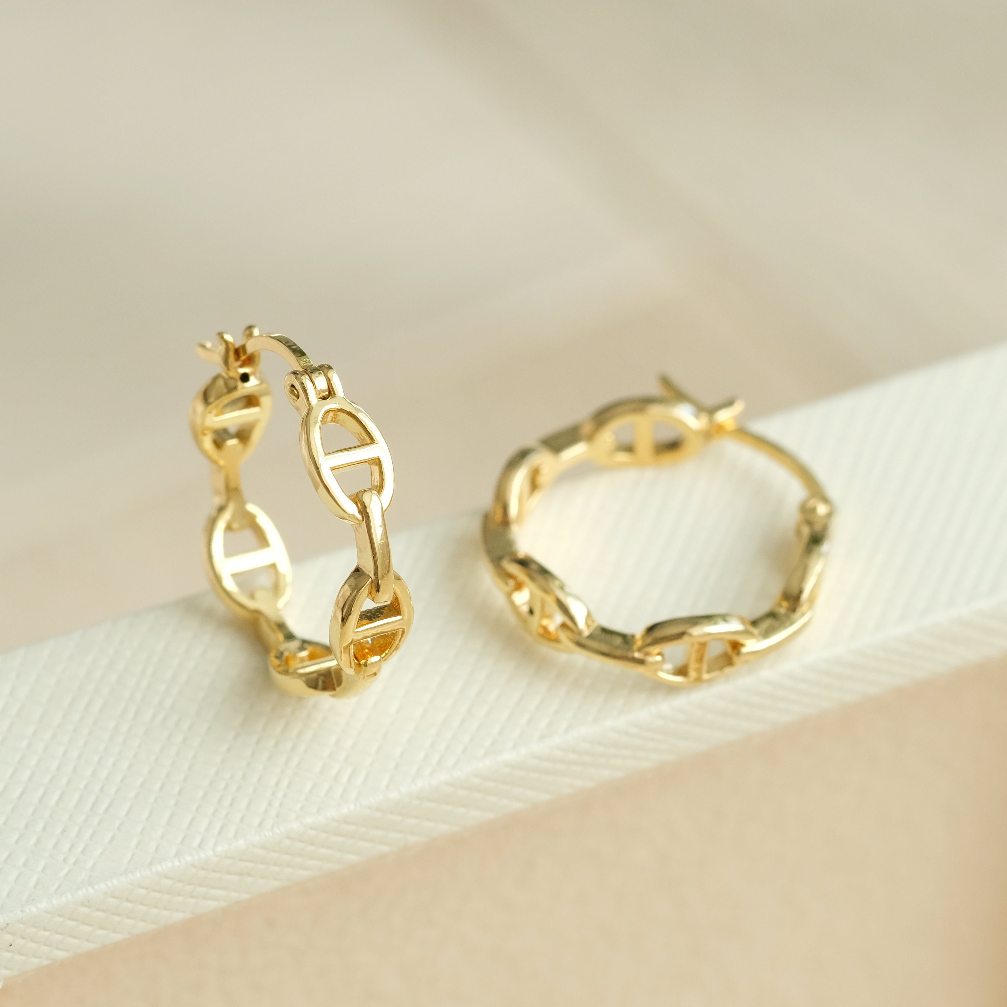 Mariner Anchor Earrings
