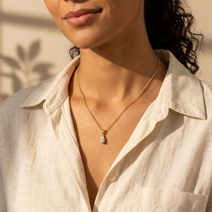 Teardrop Charm