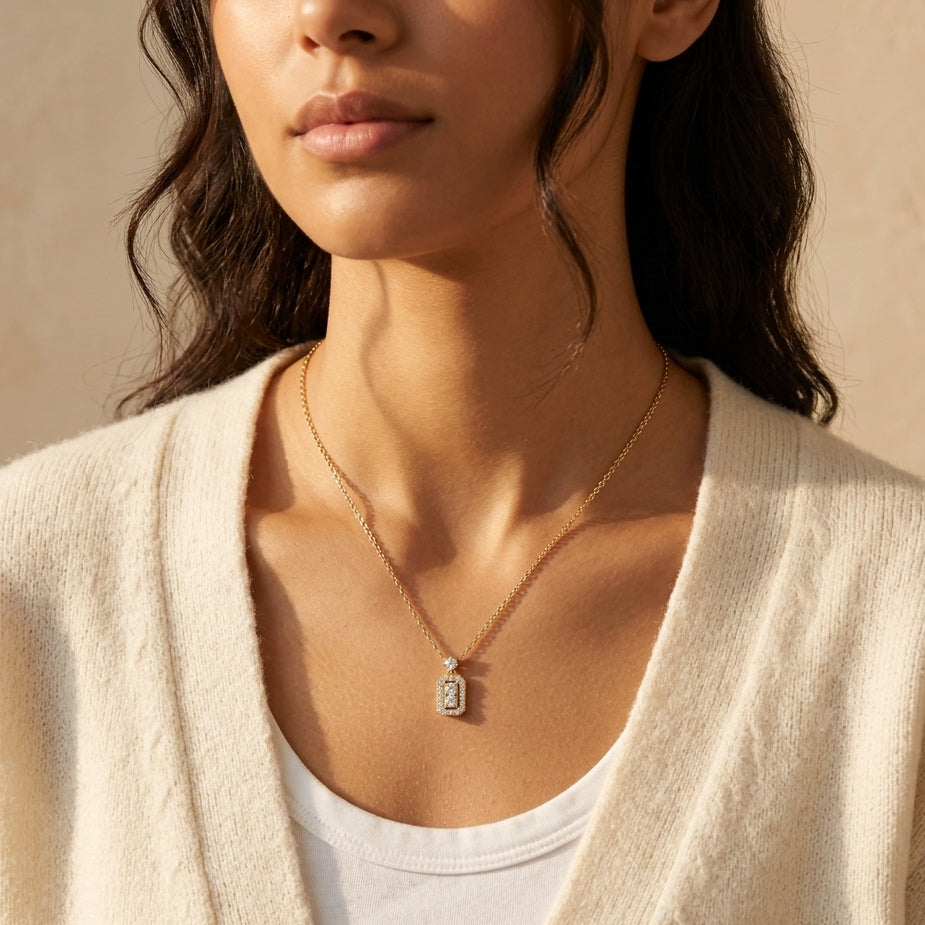 Mini Perfume Bottle Necklace