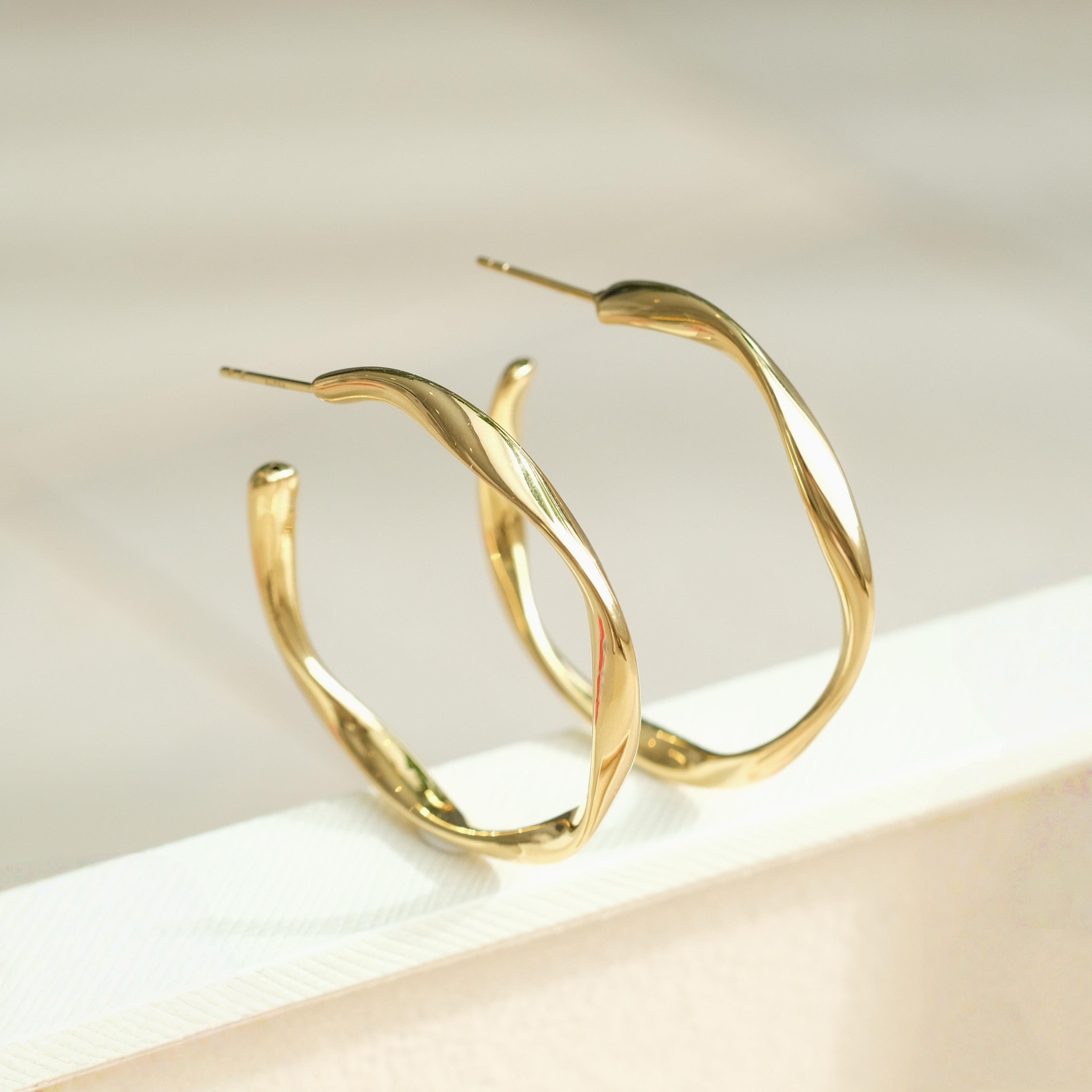 Irregular Twist Earrings