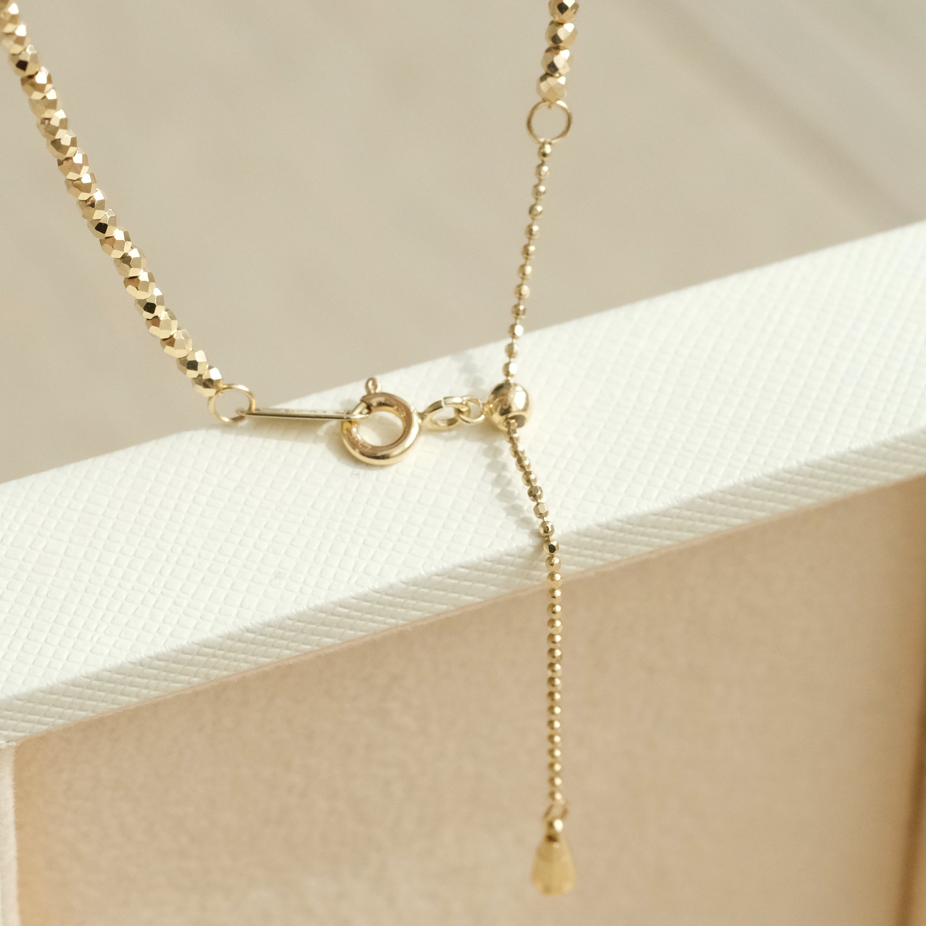 Laser Cut Beads Necklace