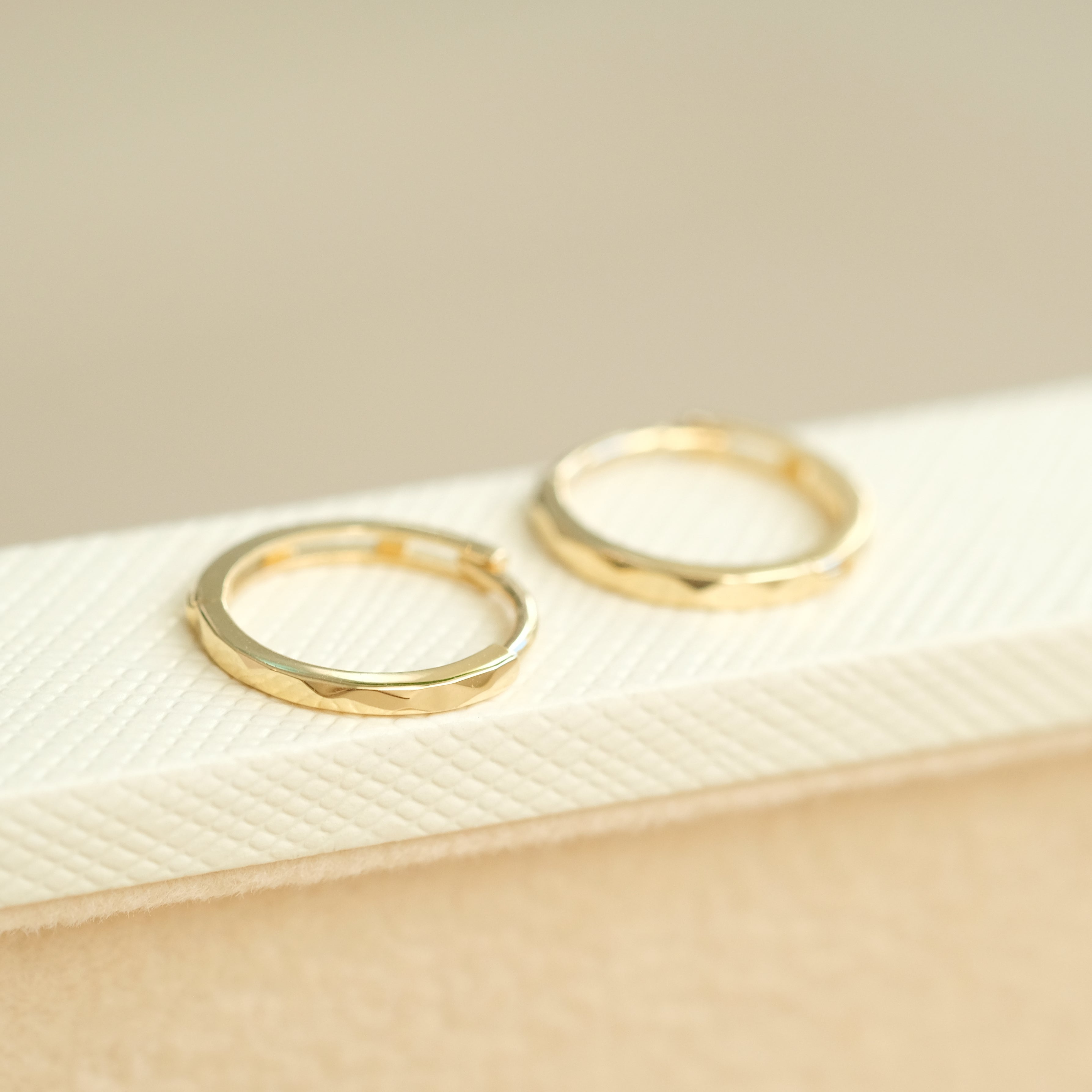 Small Laser Cut Hoops