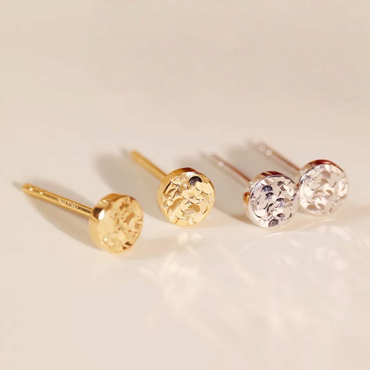 Mini Faceted studs