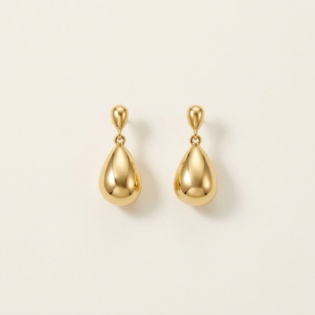 Dangling Teardrop Earrings