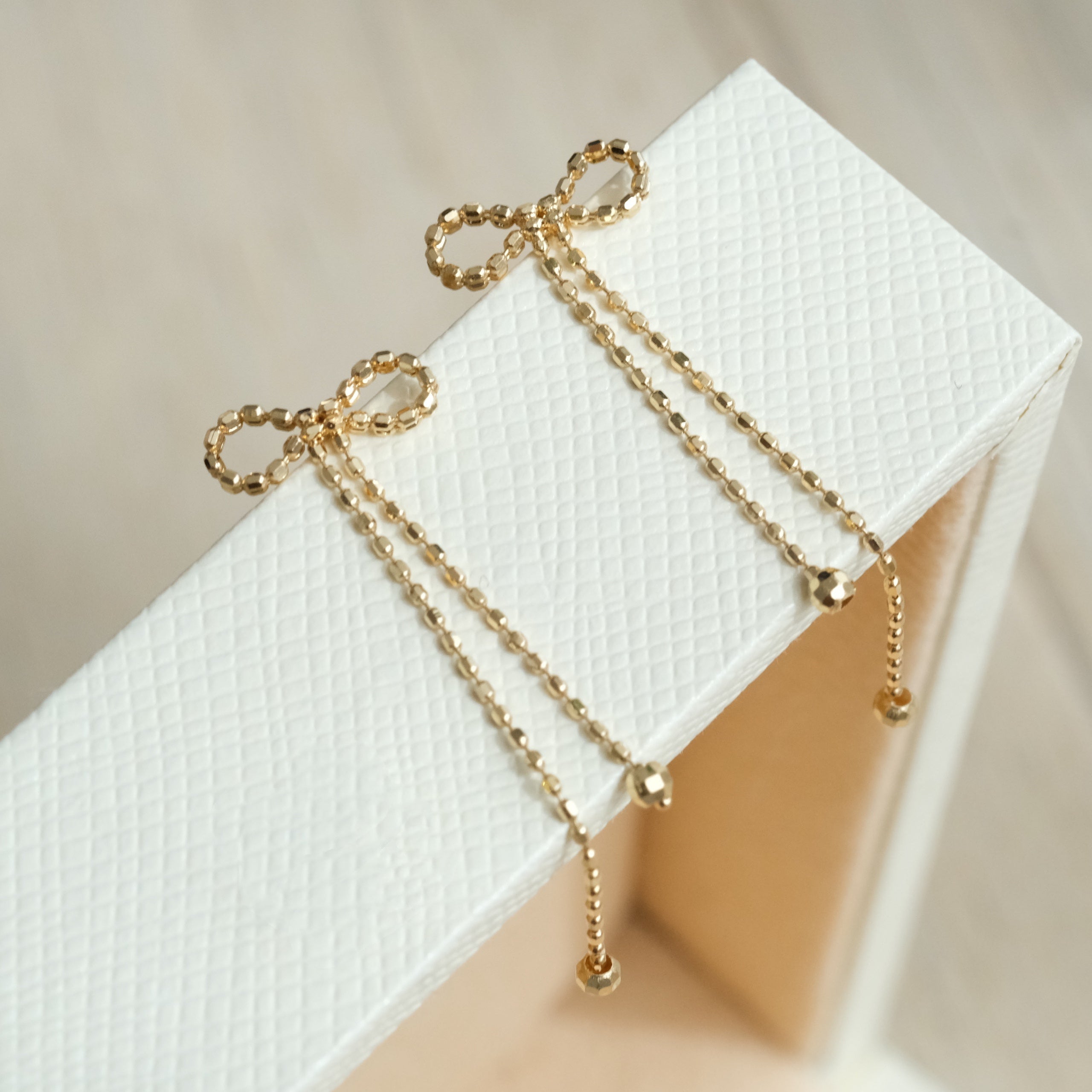 Hanging Bow Earrings