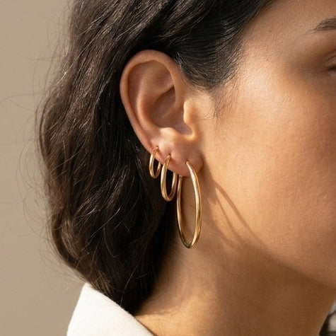 Everyday Thin Plain Hoop