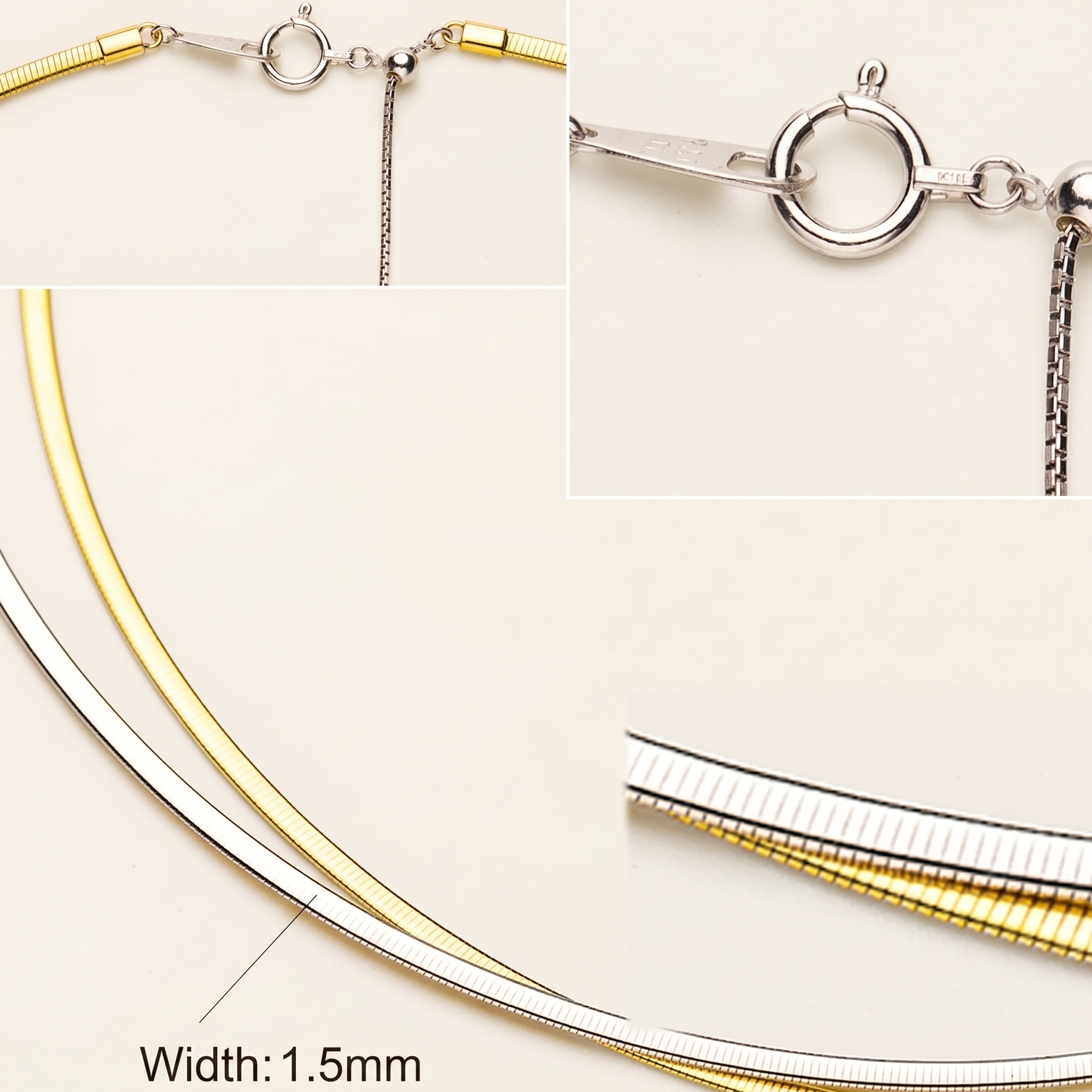 Two Tone Omega Collar