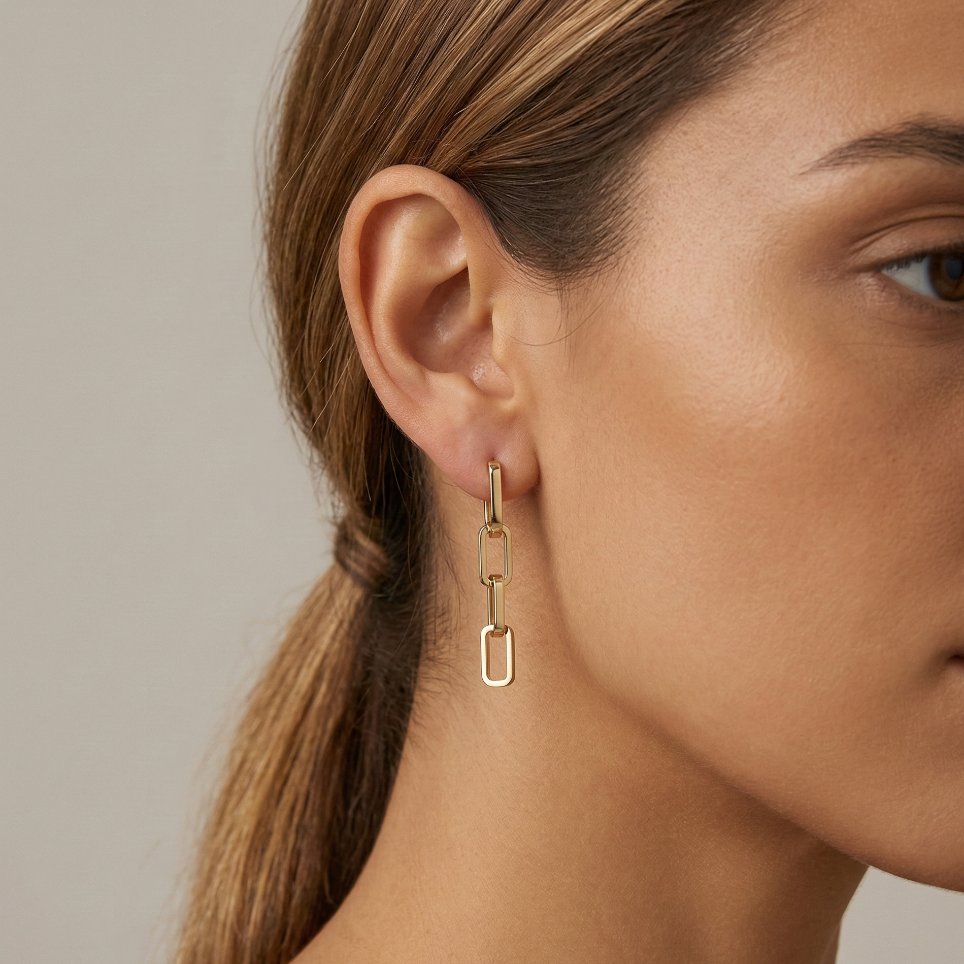 Removable Long Link Earrings