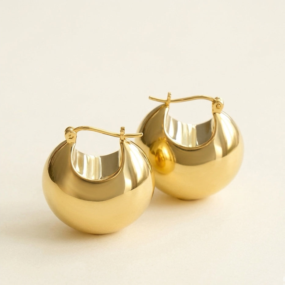 Chubby Ball Earrings
