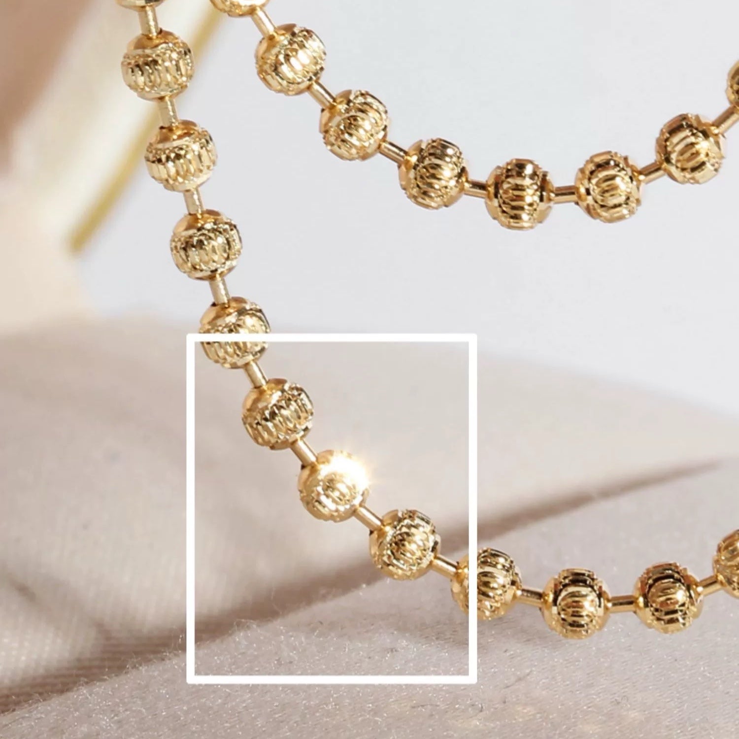 Gold Beads Bracelet