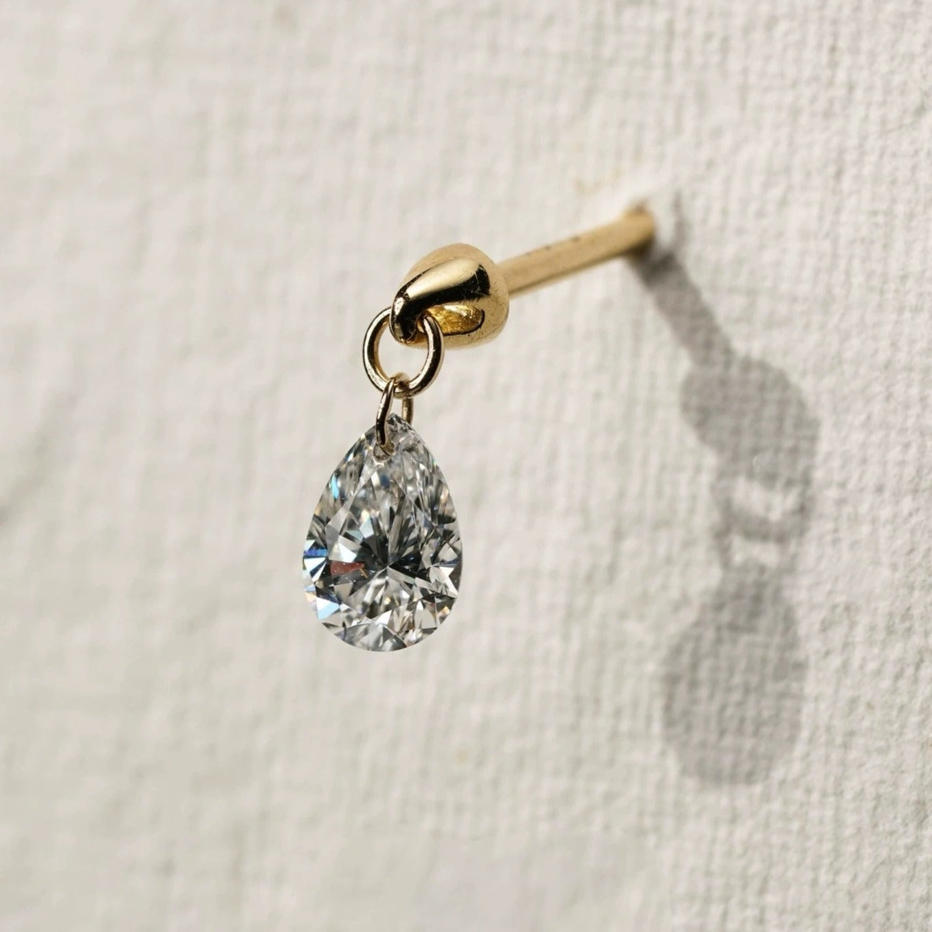 Floating Diamond Studs