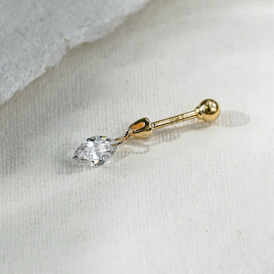 Floating Diamond Studs