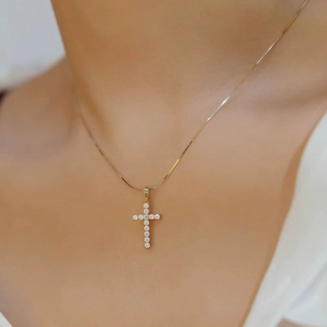 Mini Cross Charm