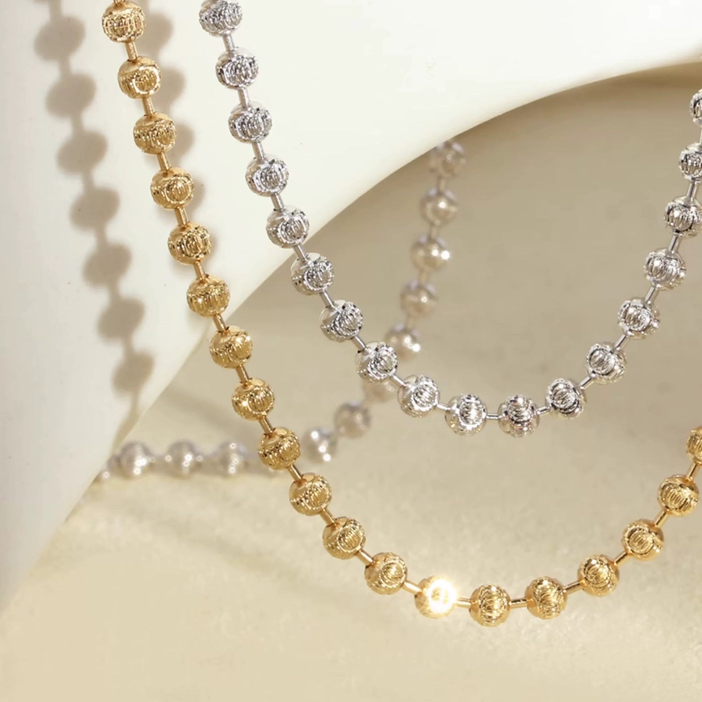 2.5mm Beads Necklace