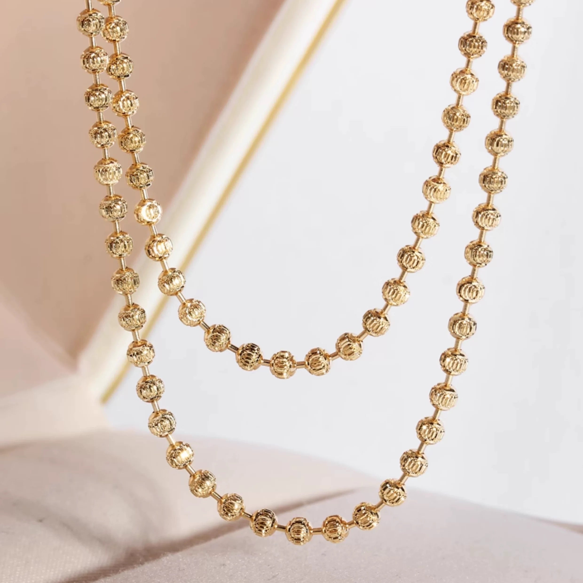 2.5mm Beads Necklace