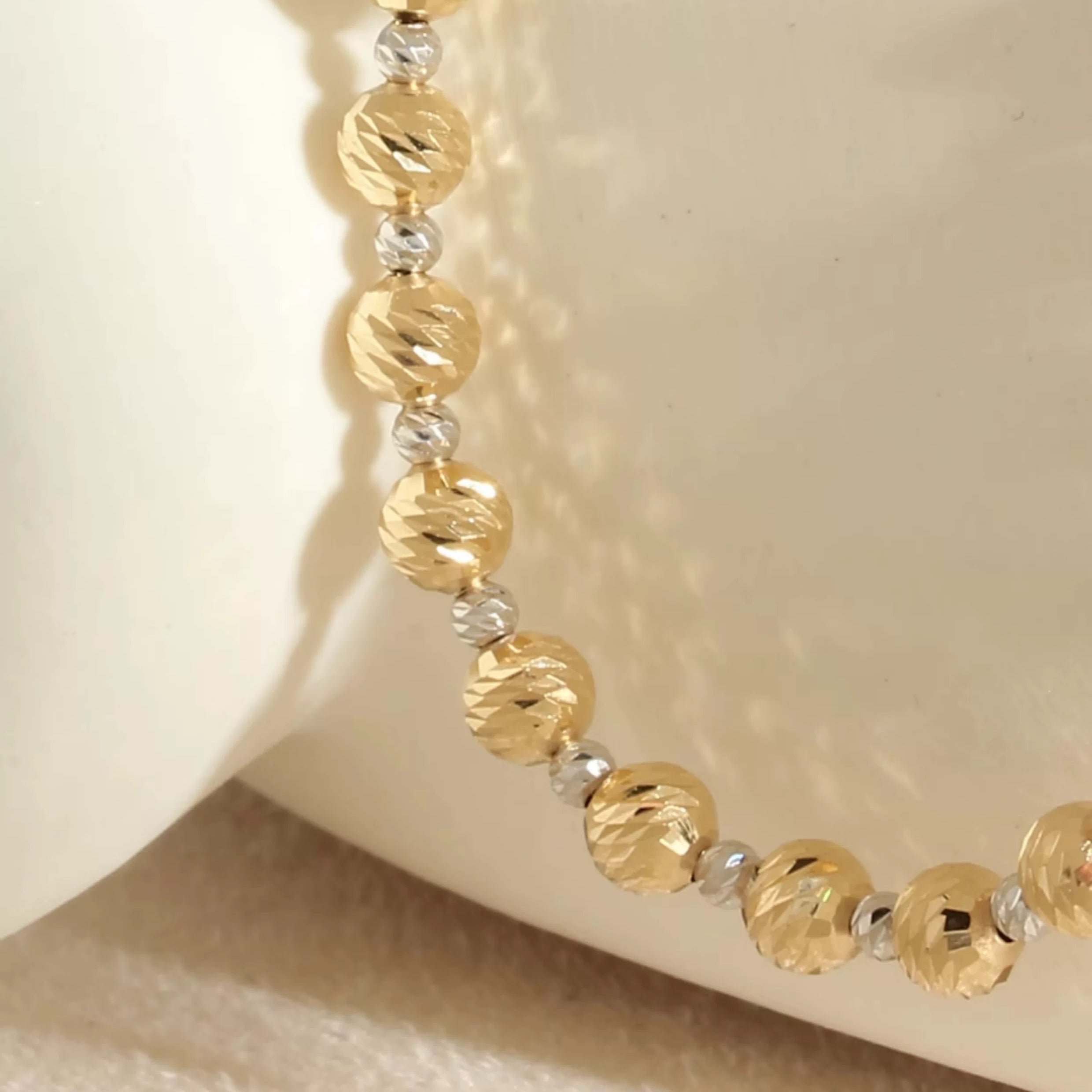 Laser Cut Two Tone Necklace