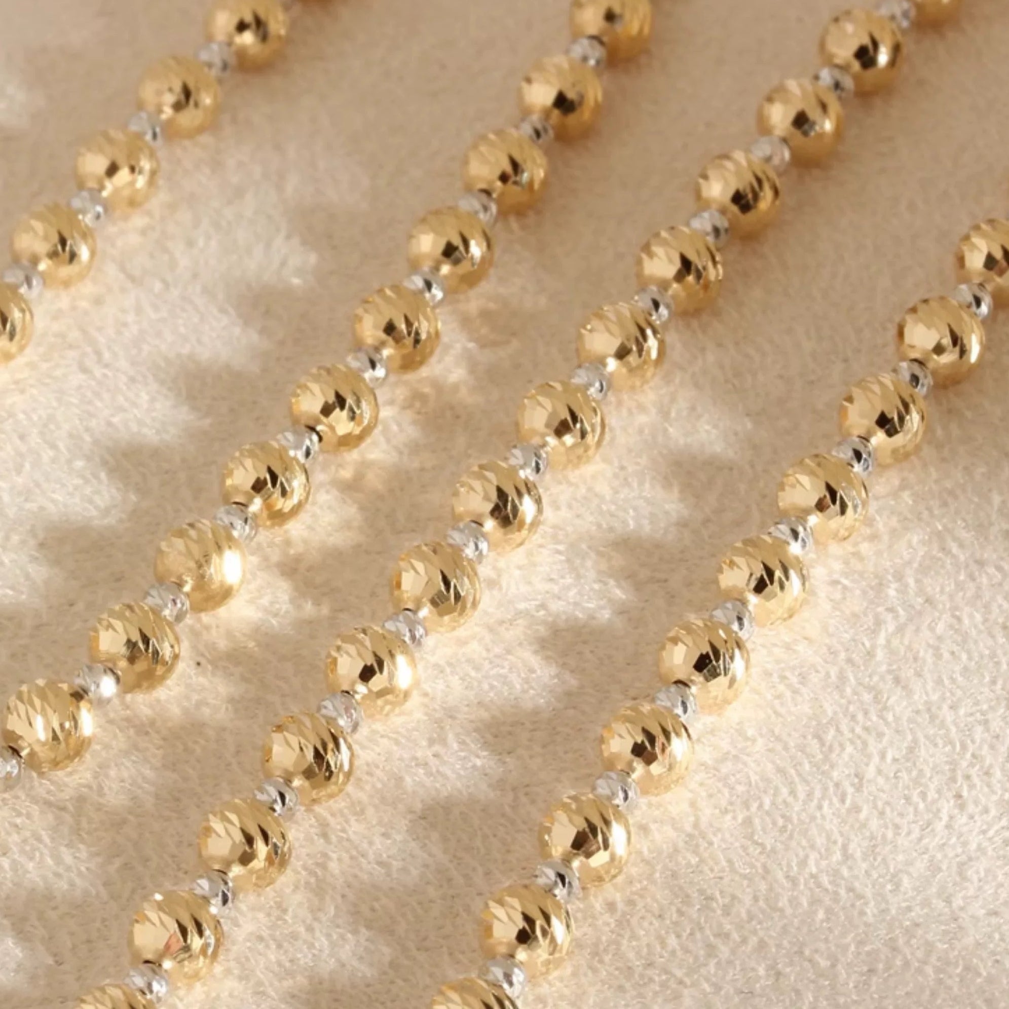 Laser Cut Two Tone Necklace