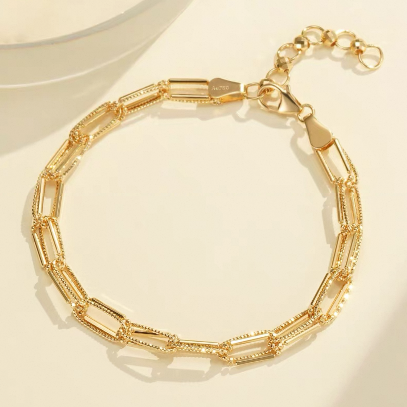 Chunky Paperclip Bracelet