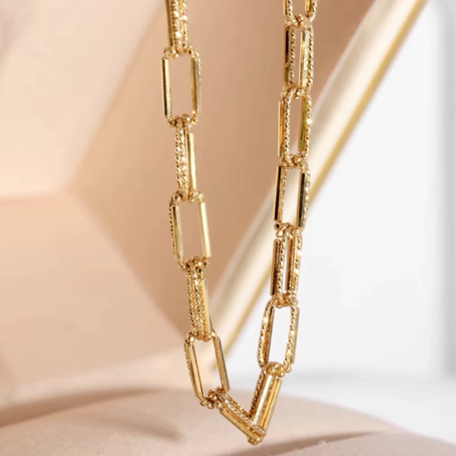 Chunky Paperclip Bracelet