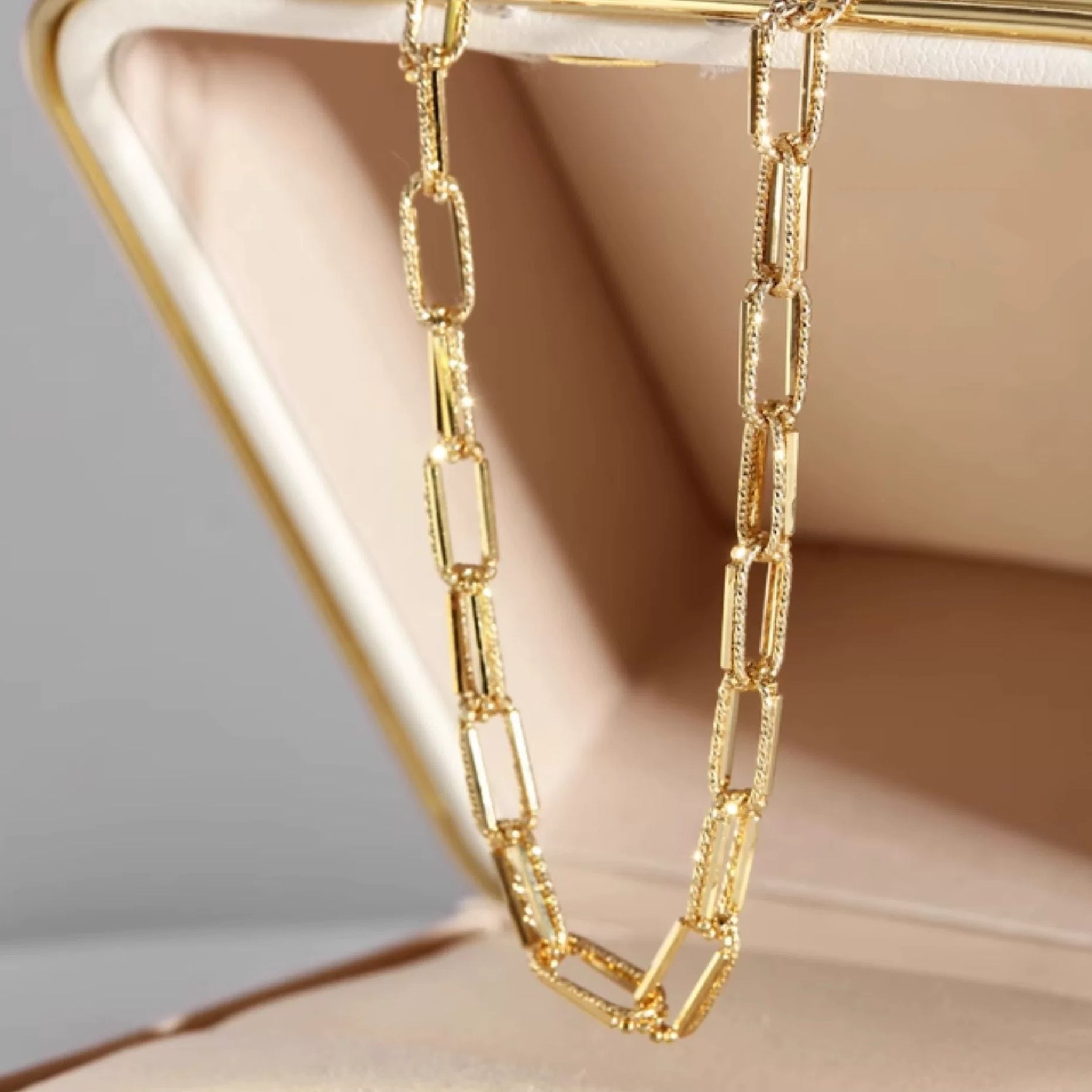 Chunky Paperclip Bracelet