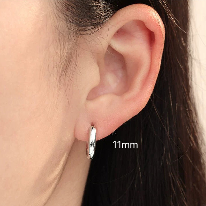 3mm Round Hoops