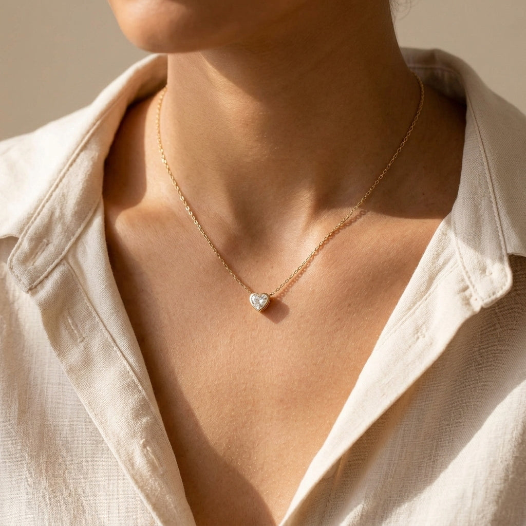 Dainty Heart Necklace