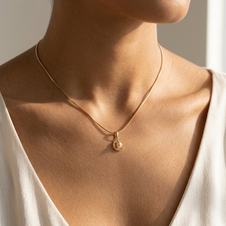 Small Moon Charm