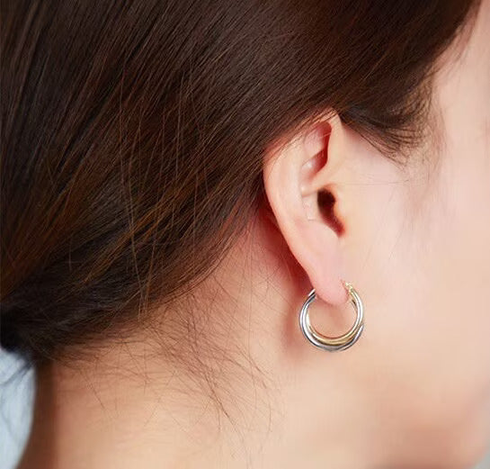 Entwine Hoop Earrings