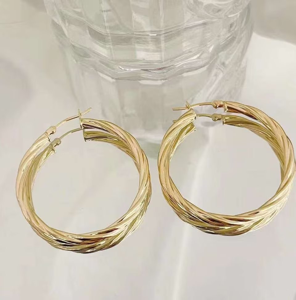 Chunky Twist Earrings