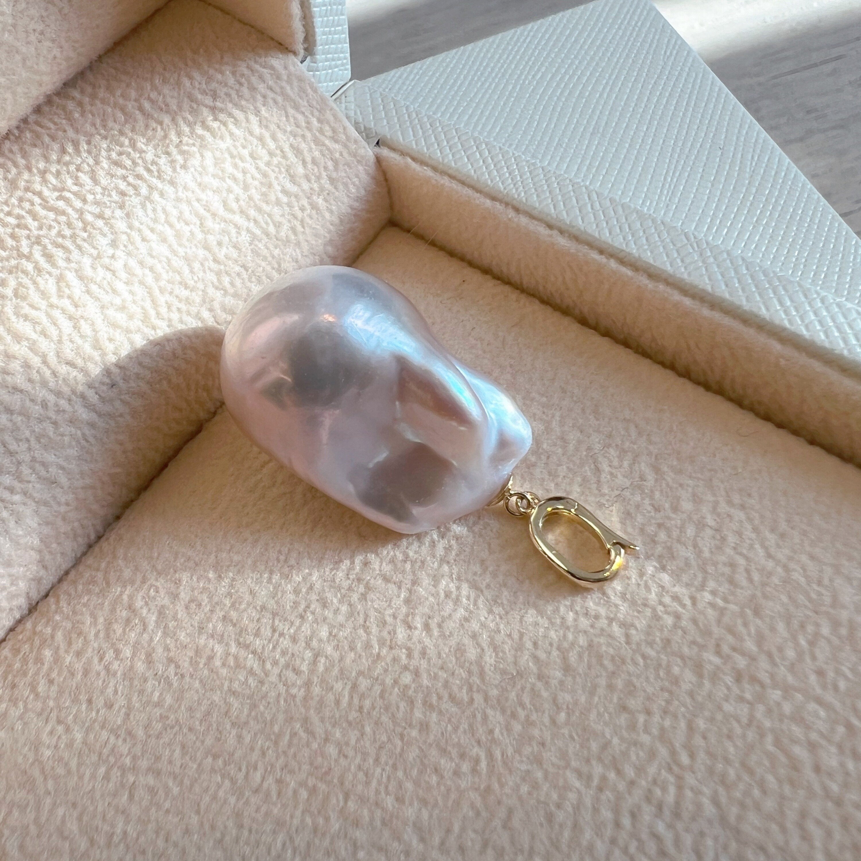 Baroque Pearl Charm