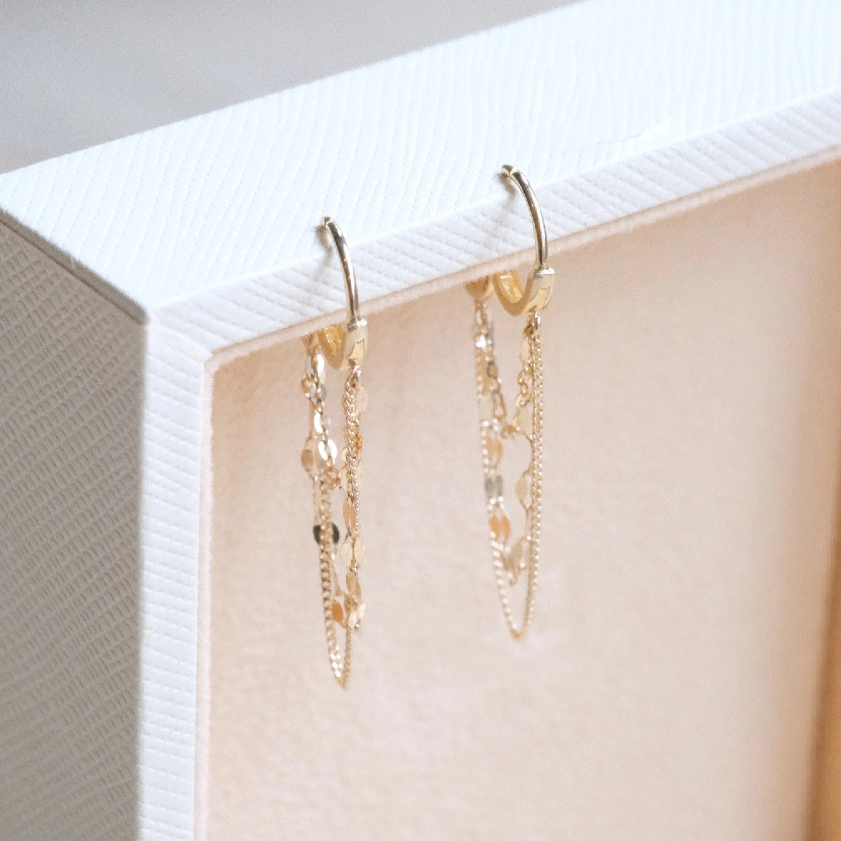 Lace Chain Earrings