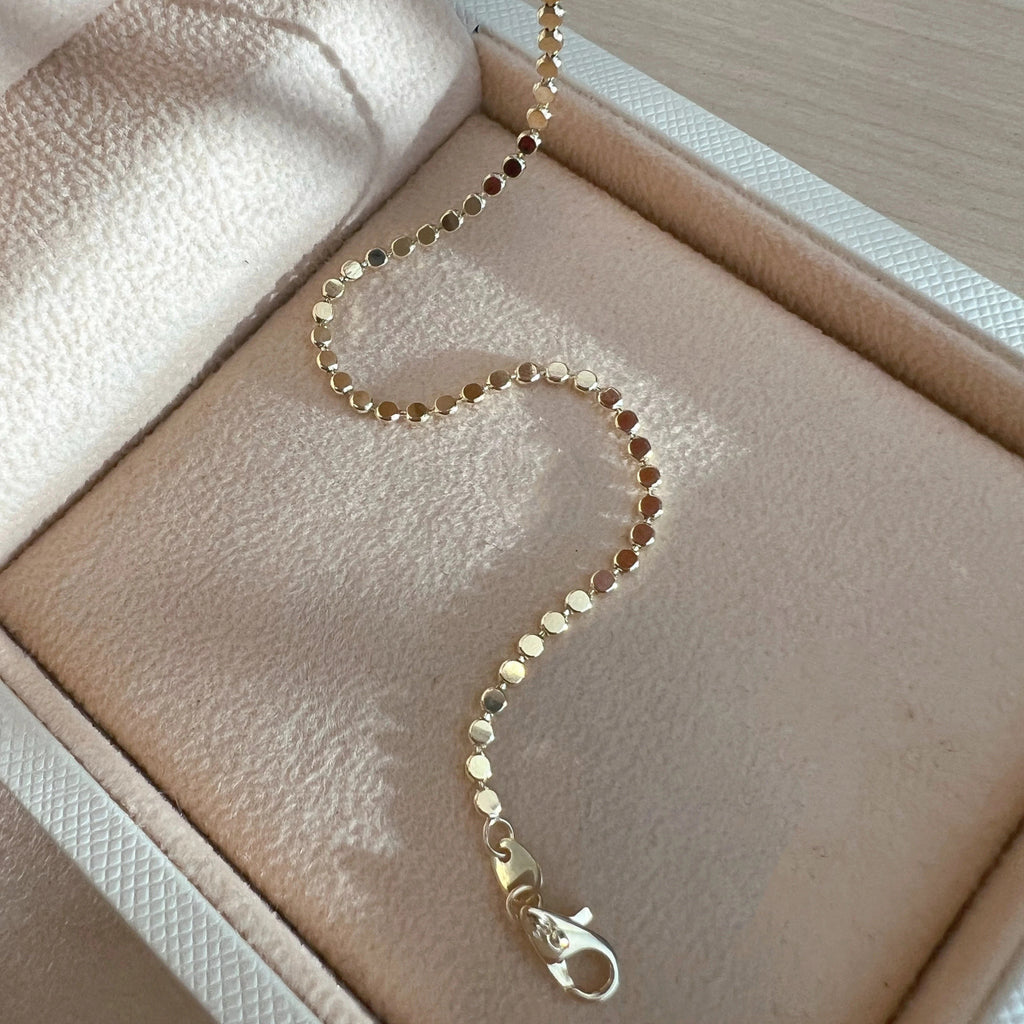 Flat Beads Bracelet