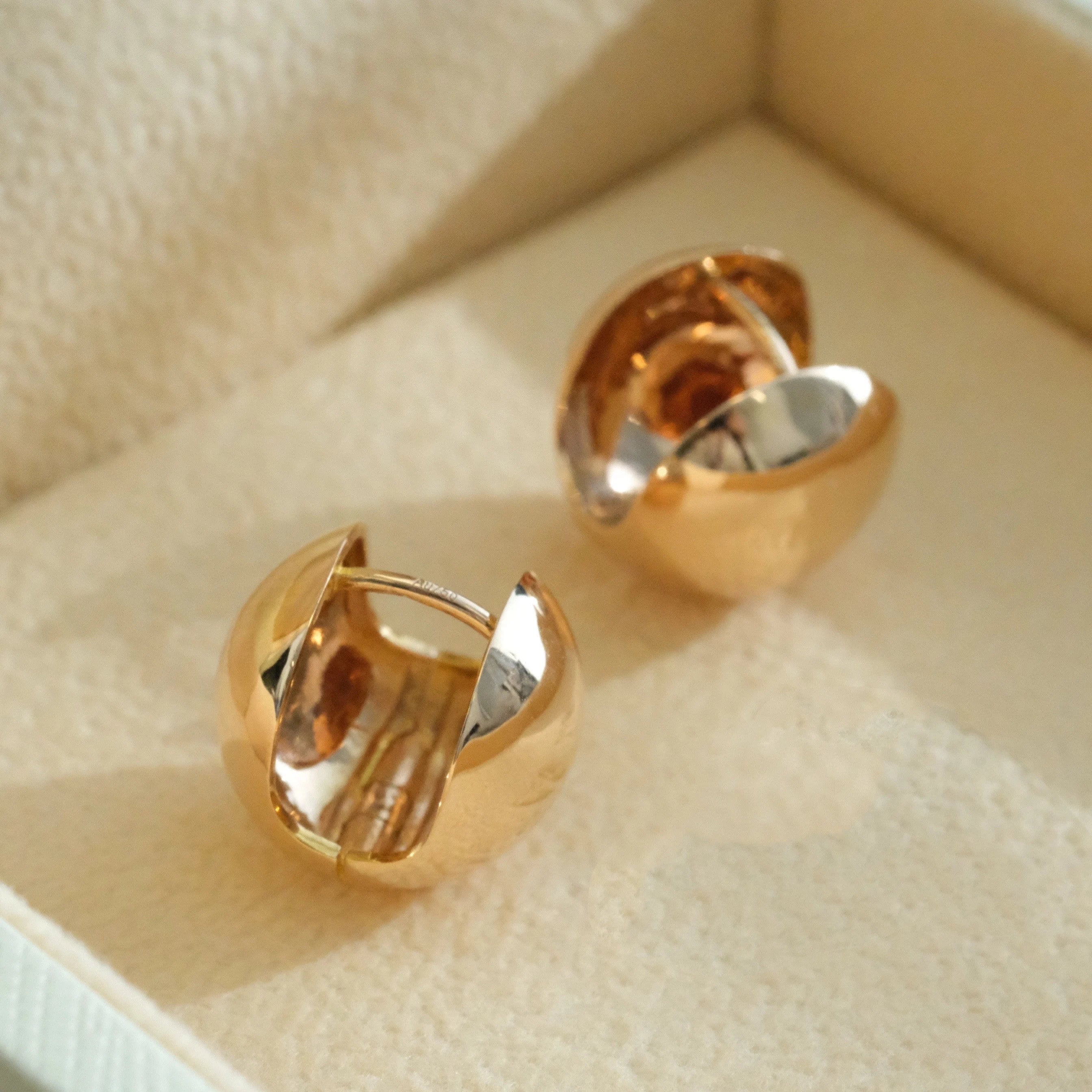 Polished Ball Earrings