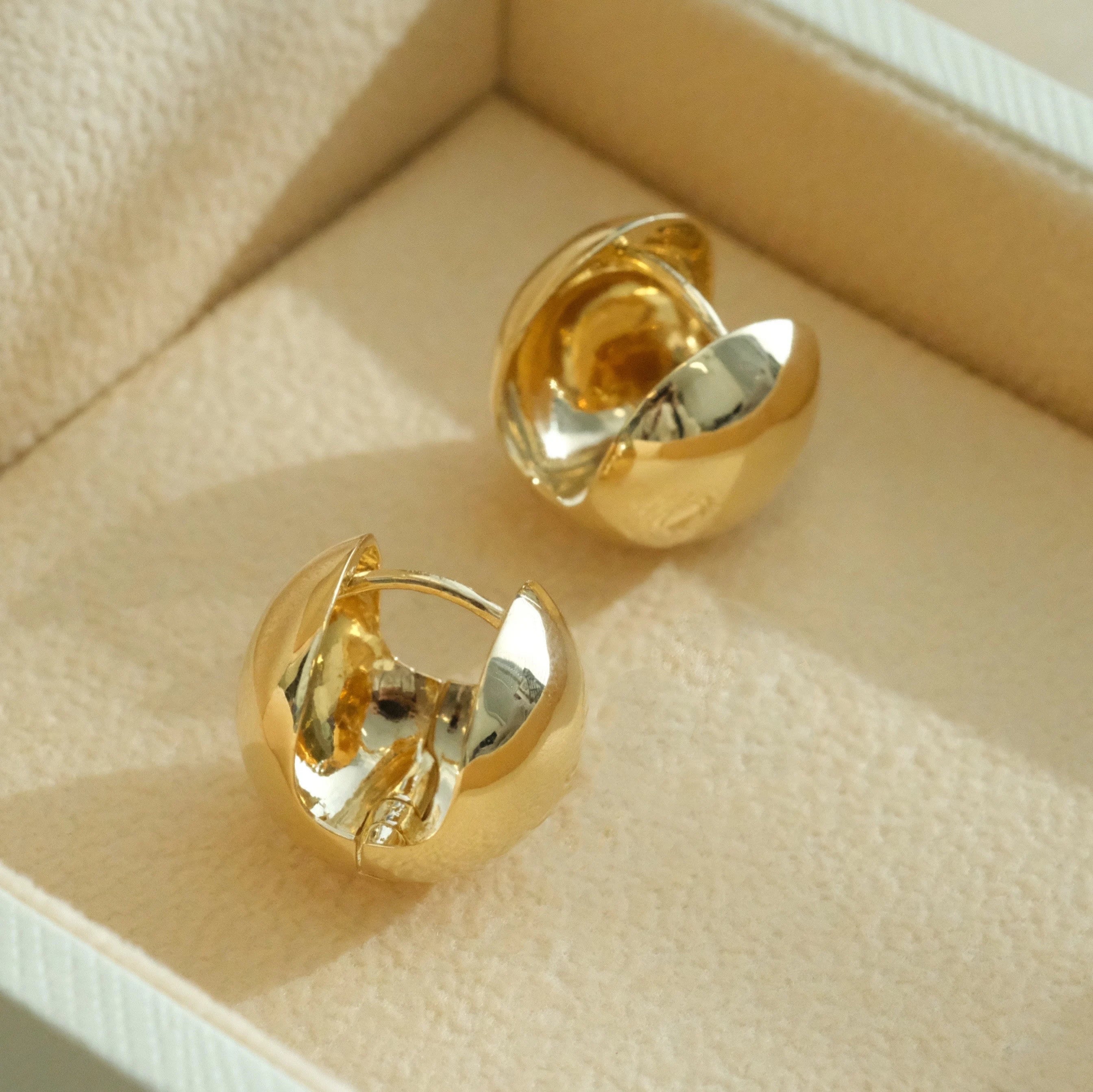 Polished Ball Earrings