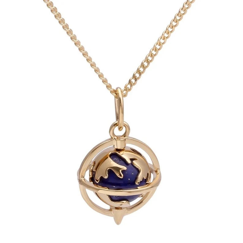 World Map Charm