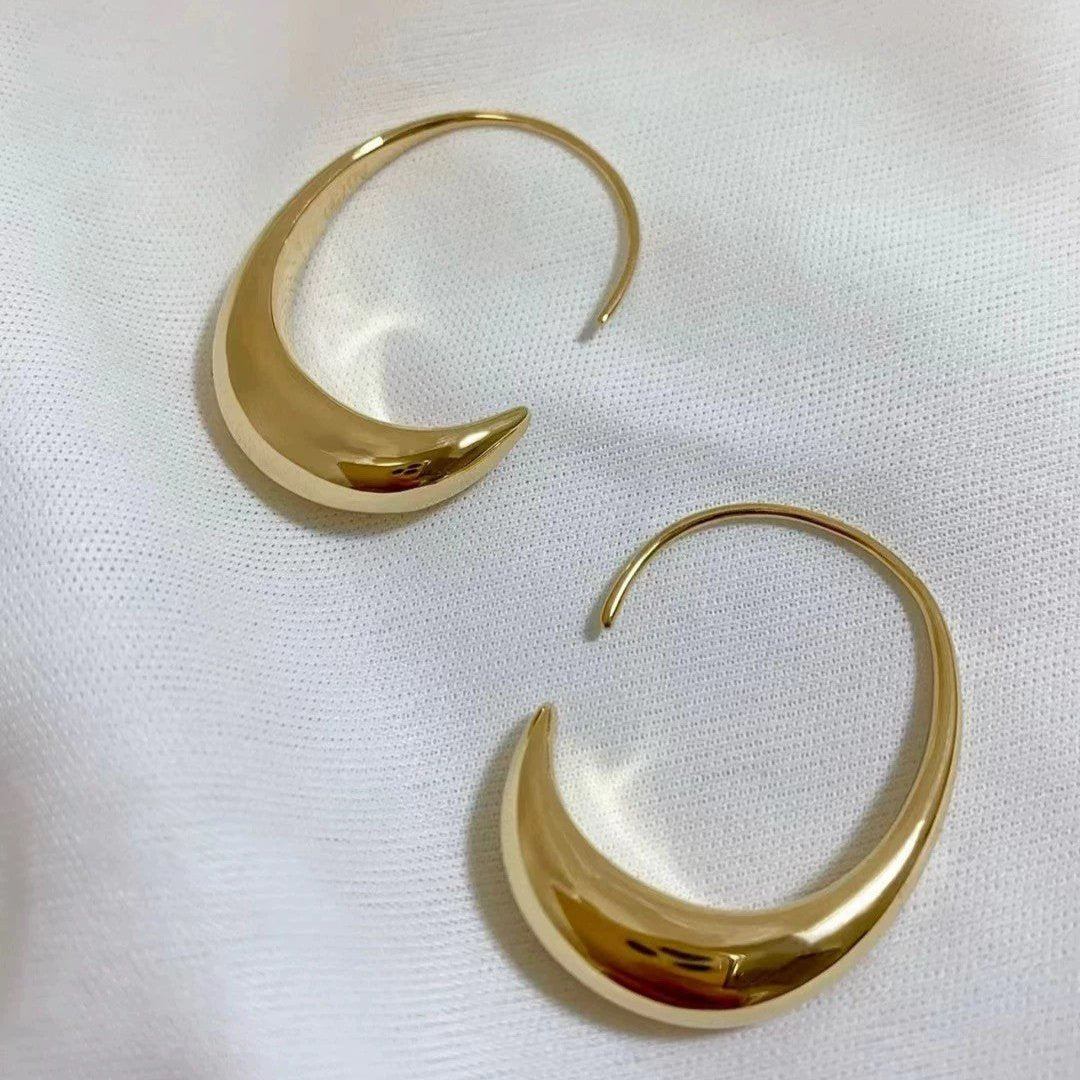 C Shape Hook Earrings