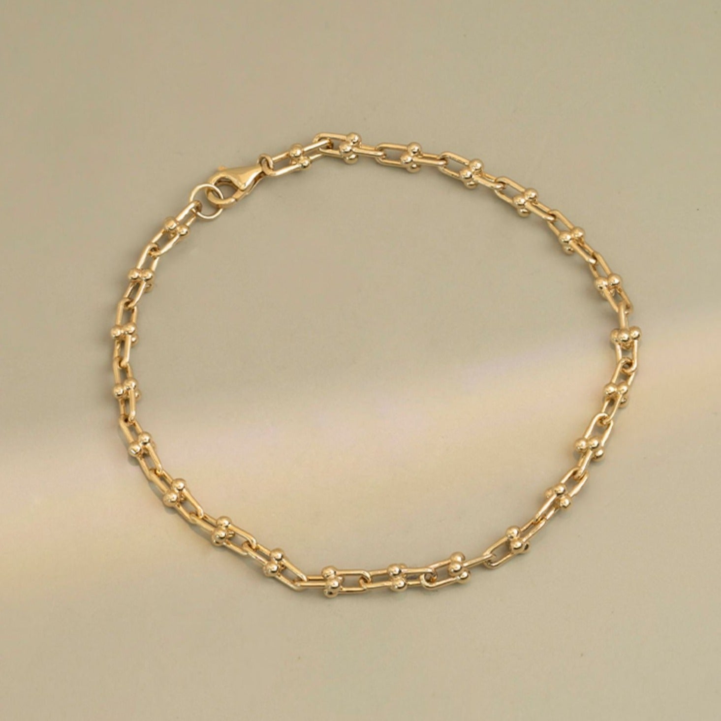 Chunky U Link Bracelet