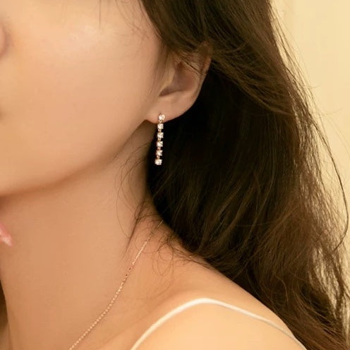 Dangling Crystal Earrings