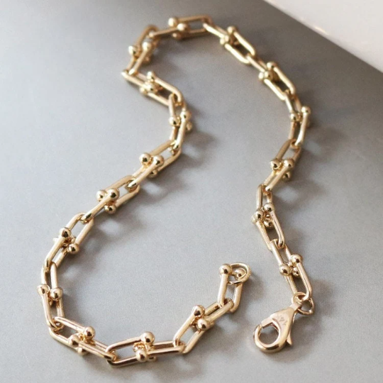 Chunky U Link Bracelet