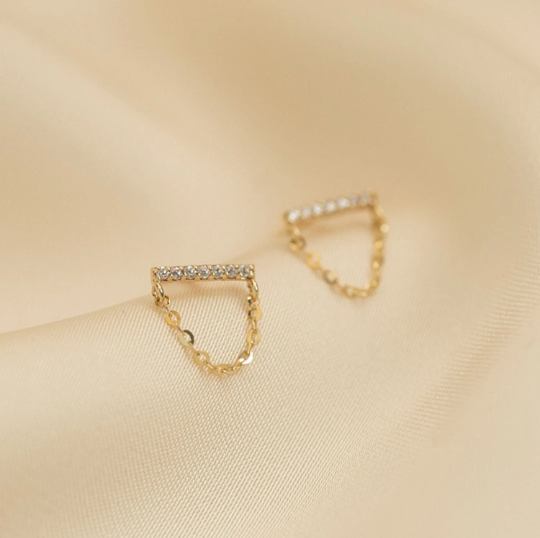 Tassel Chain Earrings